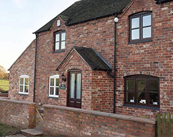 A simple but classic home design with extension.