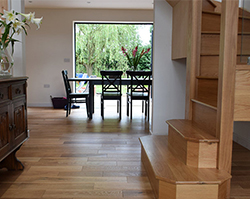 A stunning open-plan extension.